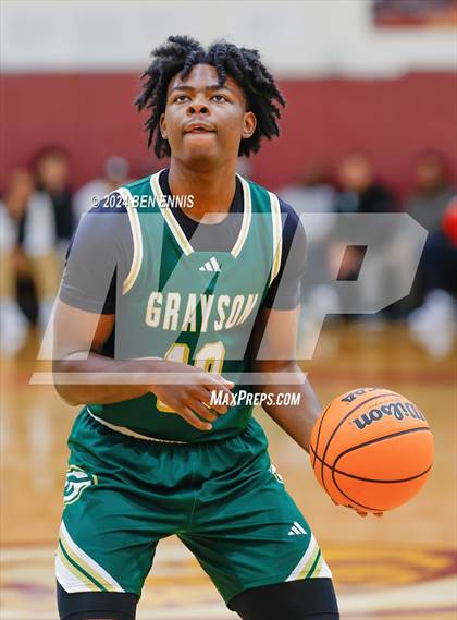 Thumbnail 2 in Grayson vs. Combine Academy National (Hard in the Paint) photogallery.