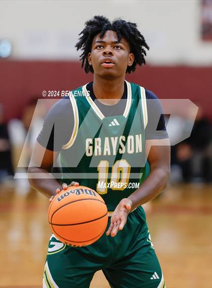Thumbnail 1 in Grayson vs. Combine Academy National (Hard in the Paint) photogallery.