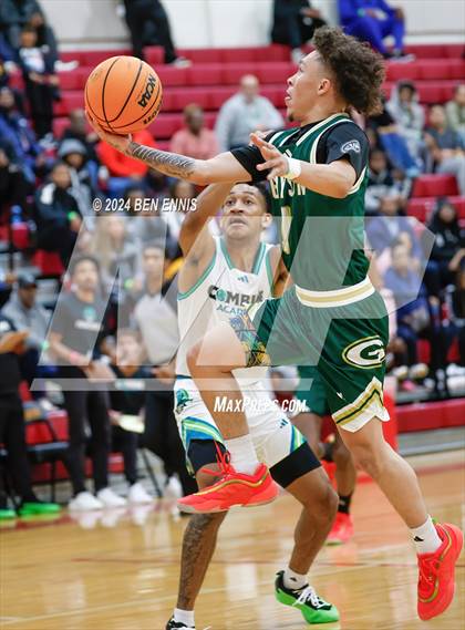 Thumbnail 2 in Grayson vs. Combine Academy National (Hard in the Paint) photogallery.