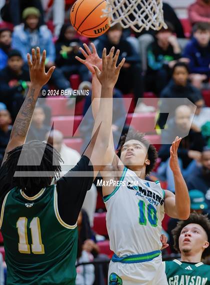 Thumbnail 1 in Grayson vs. Combine Academy National (Hard in the Paint) photogallery.