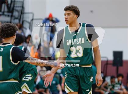 Thumbnail 1 in Grayson vs. Combine Academy National (Hard in the Paint) photogallery.