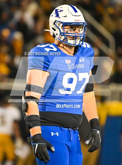 Thumbnail 1 in Archbishop Moeller @ St. Xavier (OHSAA Region 4 Regional Quarterfinal) photogallery.