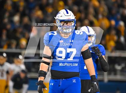 Thumbnail 3 in Archbishop Moeller @ St. Xavier (OHSAA Region 4 Regional Quarterfinal) photogallery.