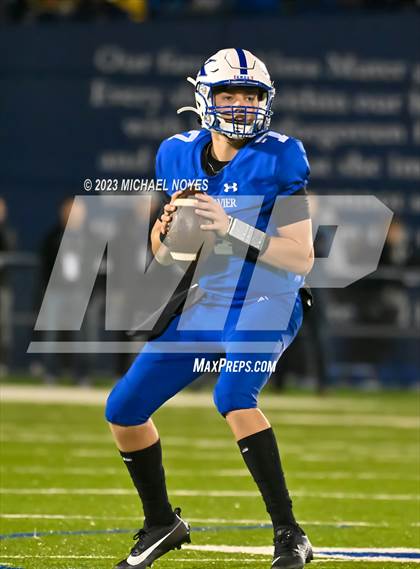 Thumbnail 2 in Archbishop Moeller @ St. Xavier (OHSAA Region 4 Regional Quarterfinal) photogallery.