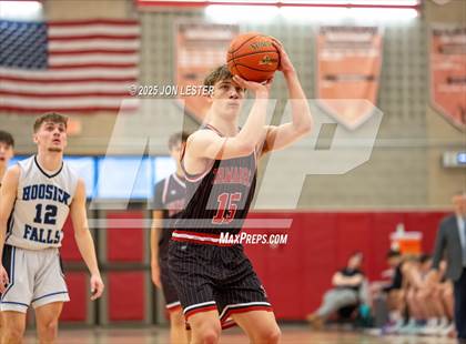 Thumbnail 2 in Tamarac @ Hoosick Falls (NYSPHSAA Section 2 Class C Quarter Finals) photogallery.