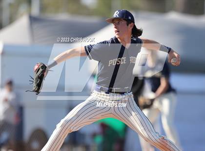 Thumbnail 1 in Pusch Ridge Christian Academy vs. Foothill (Lancer Baseball Classic) photogallery.
