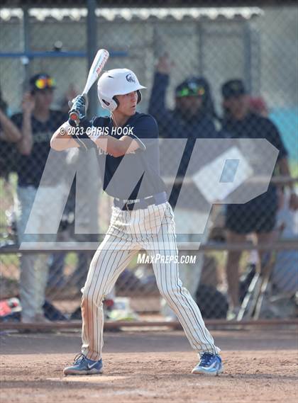 Thumbnail 3 in Pusch Ridge Christian Academy vs. Foothill (Lancer Baseball Classic) photogallery.