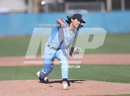 Thumbnail 3 in Pusch Ridge Christian Academy vs. Foothill (Lancer Baseball Classic) photogallery.