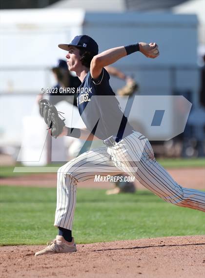 Thumbnail 3 in Pusch Ridge Christian Academy vs. Foothill (Lancer Baseball Classic) photogallery.