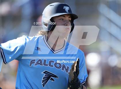 Thumbnail 2 in Pusch Ridge Christian Academy vs. Foothill (Lancer Baseball Classic) photogallery.