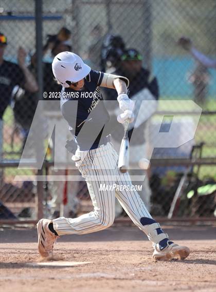 Thumbnail 3 in Pusch Ridge Christian Academy vs. Foothill (Lancer Baseball Classic) photogallery.
