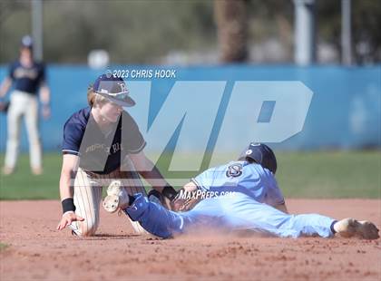 Thumbnail 3 in Pusch Ridge Christian Academy vs. Foothill (Lancer Baseball Classic) photogallery.