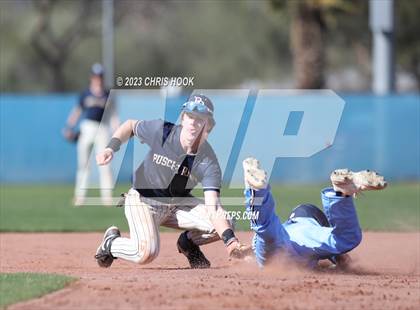 Thumbnail 2 in Pusch Ridge Christian Academy vs. Foothill (Lancer Baseball Classic) photogallery.