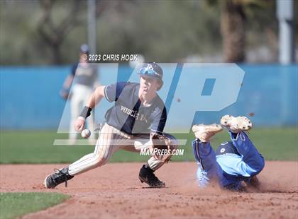 Thumbnail 1 in Pusch Ridge Christian Academy vs. Foothill (Lancer Baseball Classic) photogallery.