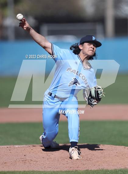 Thumbnail 1 in Pusch Ridge Christian Academy vs. Foothill (Lancer Baseball Classic) photogallery.