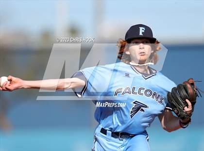 Thumbnail 2 in Pusch Ridge Christian Academy vs. Foothill (Lancer Baseball Classic) photogallery.