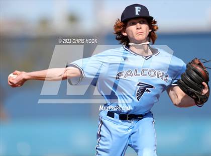 Thumbnail 3 in Pusch Ridge Christian Academy vs. Foothill (Lancer Baseball Classic) photogallery.