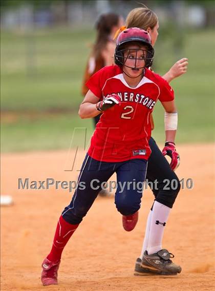 Thumbnail 2 in Cornerstone Christian vs Central Christian (Texas Christian Athletic League State Tournament) photogallery.