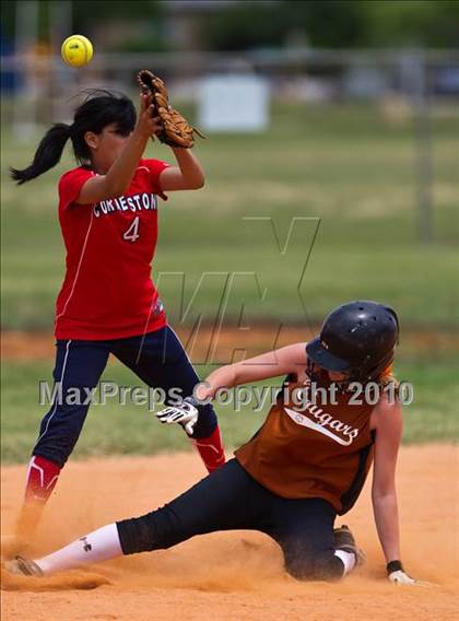 Thumbnail 3 in Cornerstone Christian vs Central Christian (Texas Christian Athletic League State Tournament) photogallery.