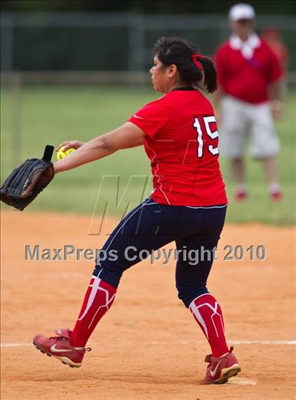 Thumbnail 2 in Cornerstone Christian vs Central Christian (Texas Christian Athletic League State Tournament) photogallery.