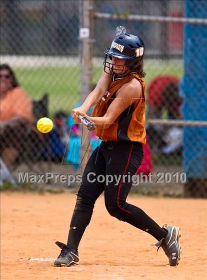 Thumbnail 2 in Cornerstone Christian vs Central Christian (Texas Christian Athletic League State Tournament) photogallery.