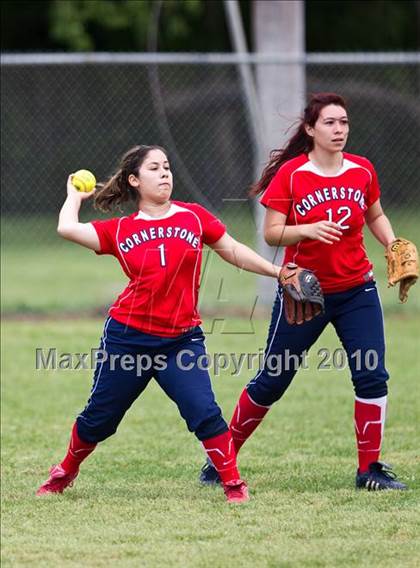 Thumbnail 3 in Cornerstone Christian vs Central Christian (Texas Christian Athletic League State Tournament) photogallery.