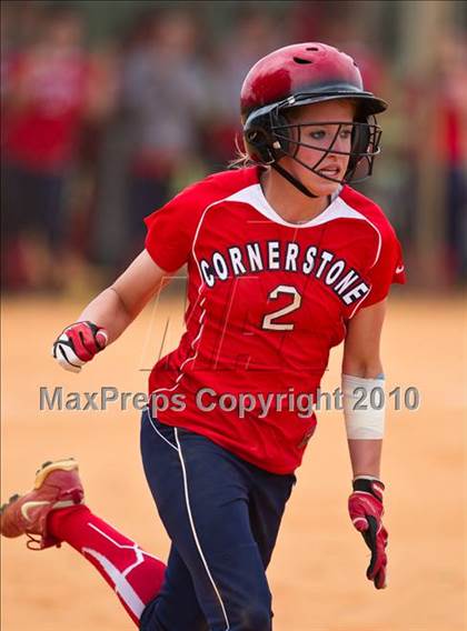 Thumbnail 2 in Cornerstone Christian vs Central Christian (Texas Christian Athletic League State Tournament) photogallery.