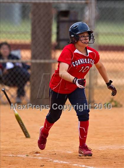 Thumbnail 3 in Cornerstone Christian vs Central Christian (Texas Christian Athletic League State Tournament) photogallery.
