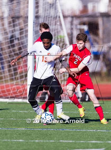 Thumbnail 2 in Masconomet Regional vs. Oliver Ames (MIAA Divison 2 Final) photogallery.