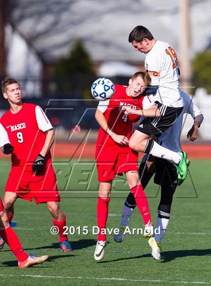 Thumbnail 1 in Masconomet Regional vs. Oliver Ames (MIAA Divison 2 Final) photogallery.