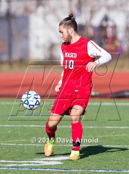 Thumbnail 3 in Masconomet Regional vs. Oliver Ames (MIAA Divison 2 Final) photogallery.