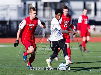 Thumbnail 1 in Masconomet Regional vs. Oliver Ames (MIAA Divison 2 Final) photogallery.