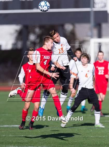 Thumbnail 3 in Masconomet Regional vs. Oliver Ames (MIAA Divison 2 Final) photogallery.