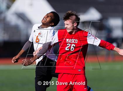 Thumbnail 3 in Masconomet Regional vs. Oliver Ames (MIAA Divison 2 Final) photogallery.