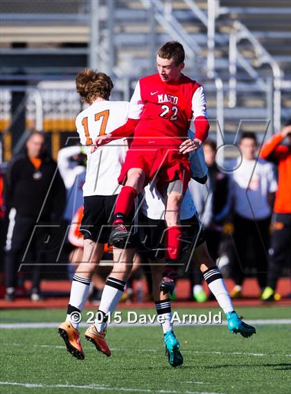 Thumbnail 3 in Masconomet Regional vs. Oliver Ames (MIAA Divison 2 Final) photogallery.