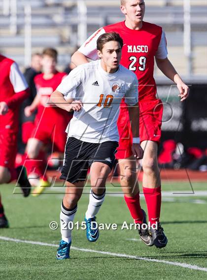 Thumbnail 1 in Masconomet Regional vs. Oliver Ames (MIAA Divison 2 Final) photogallery.