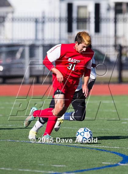 Thumbnail 3 in Masconomet Regional vs. Oliver Ames (MIAA Divison 2 Final) photogallery.