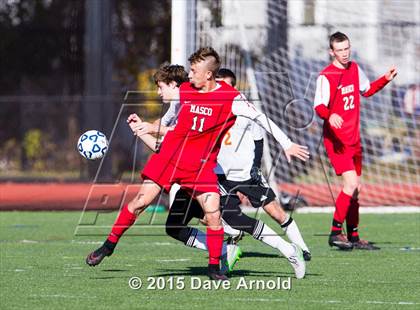 Thumbnail 3 in Masconomet Regional vs. Oliver Ames (MIAA Divison 2 Final) photogallery.
