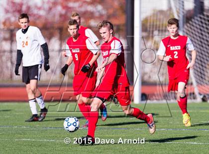 Thumbnail 3 in Masconomet Regional vs. Oliver Ames (MIAA Divison 2 Final) photogallery.