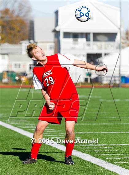 Thumbnail 3 in Masconomet Regional vs. Oliver Ames (MIAA Divison 2 Final) photogallery.