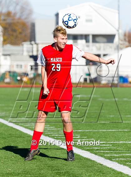 Thumbnail 1 in Masconomet Regional vs. Oliver Ames (MIAA Divison 2 Final) photogallery.