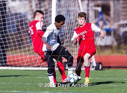 Thumbnail 1 in Masconomet Regional vs. Oliver Ames (MIAA Divison 2 Final) photogallery.