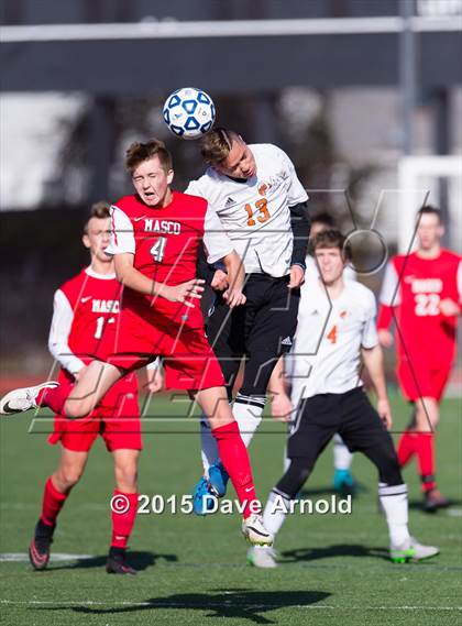 Thumbnail 2 in Masconomet Regional vs. Oliver Ames (MIAA Divison 2 Final) photogallery.