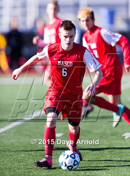 Thumbnail 3 in Masconomet Regional vs. Oliver Ames (MIAA Divison 2 Final) photogallery.