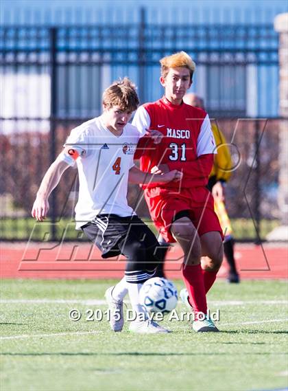 Thumbnail 3 in Masconomet Regional vs. Oliver Ames (MIAA Divison 2 Final) photogallery.