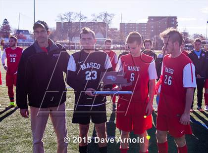 Thumbnail 1 in Masconomet Regional vs. Oliver Ames (MIAA Divison 2 Final) photogallery.