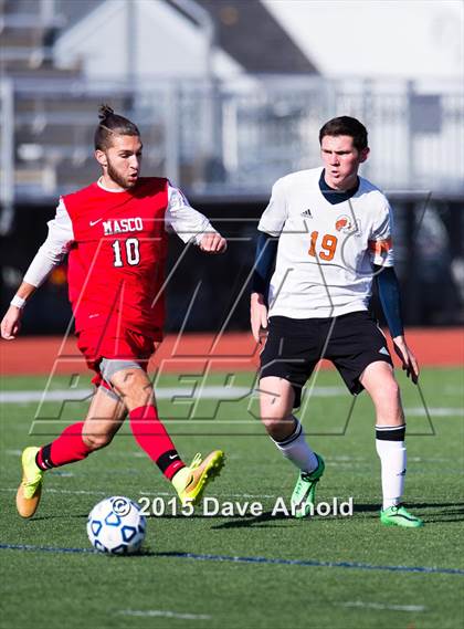 Thumbnail 1 in Masconomet Regional vs. Oliver Ames (MIAA Divison 2 Final) photogallery.