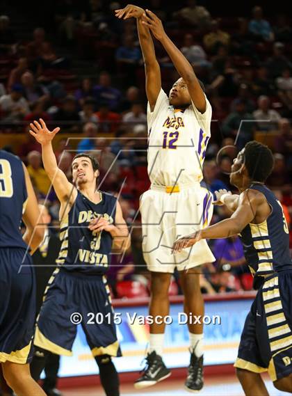 Thumbnail 2 in Desert Vista vs. Mesa (AIA Division 1 Quarterfinal) photogallery.