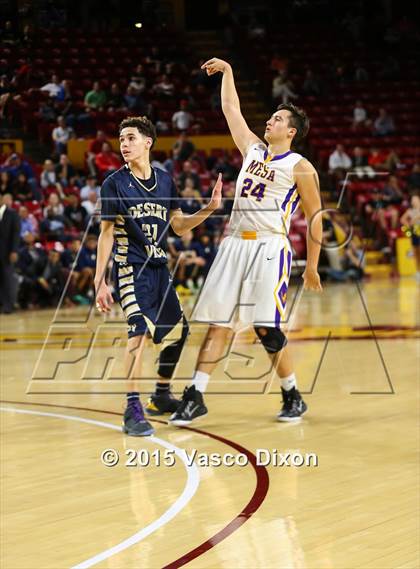 Thumbnail 1 in Desert Vista vs. Mesa (AIA Division 1 Quarterfinal) photogallery.