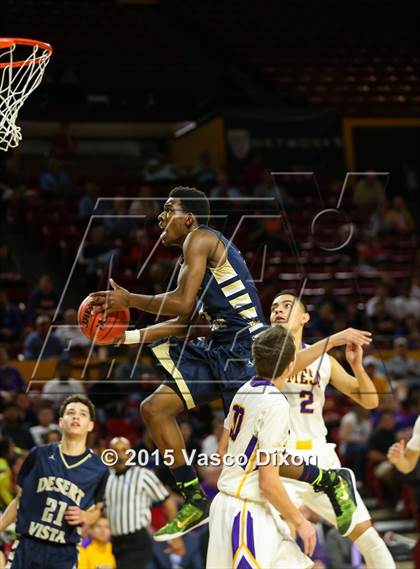 Thumbnail 2 in Desert Vista vs. Mesa (AIA Division 1 Quarterfinal) photogallery.